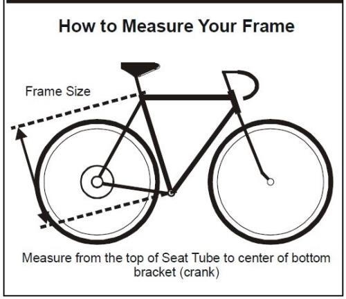 BicycleMeasureFrame