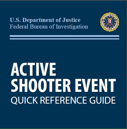 USDOJ Active Shooter Quick Reference (Thumbnail)