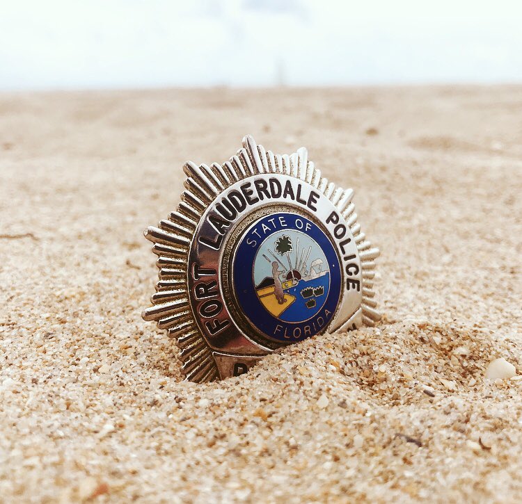 Badge in Sand